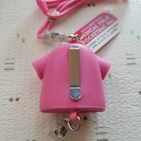 BBW Pink Medical Field Pocketbac Holder NEW - Picture 3 of 3